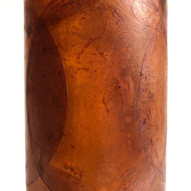 Upcycled Wine Bottle Lantern - Red Berries Edition